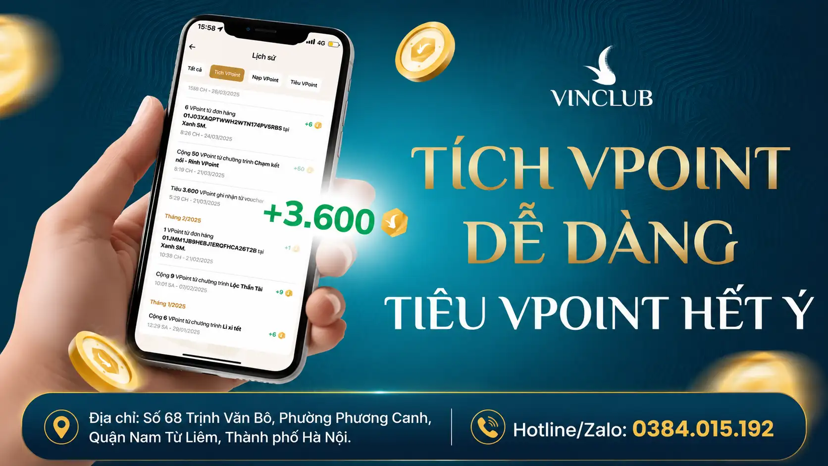 Chính sách VPoint VinClub khi mua xe VinFast mới nhất 2026