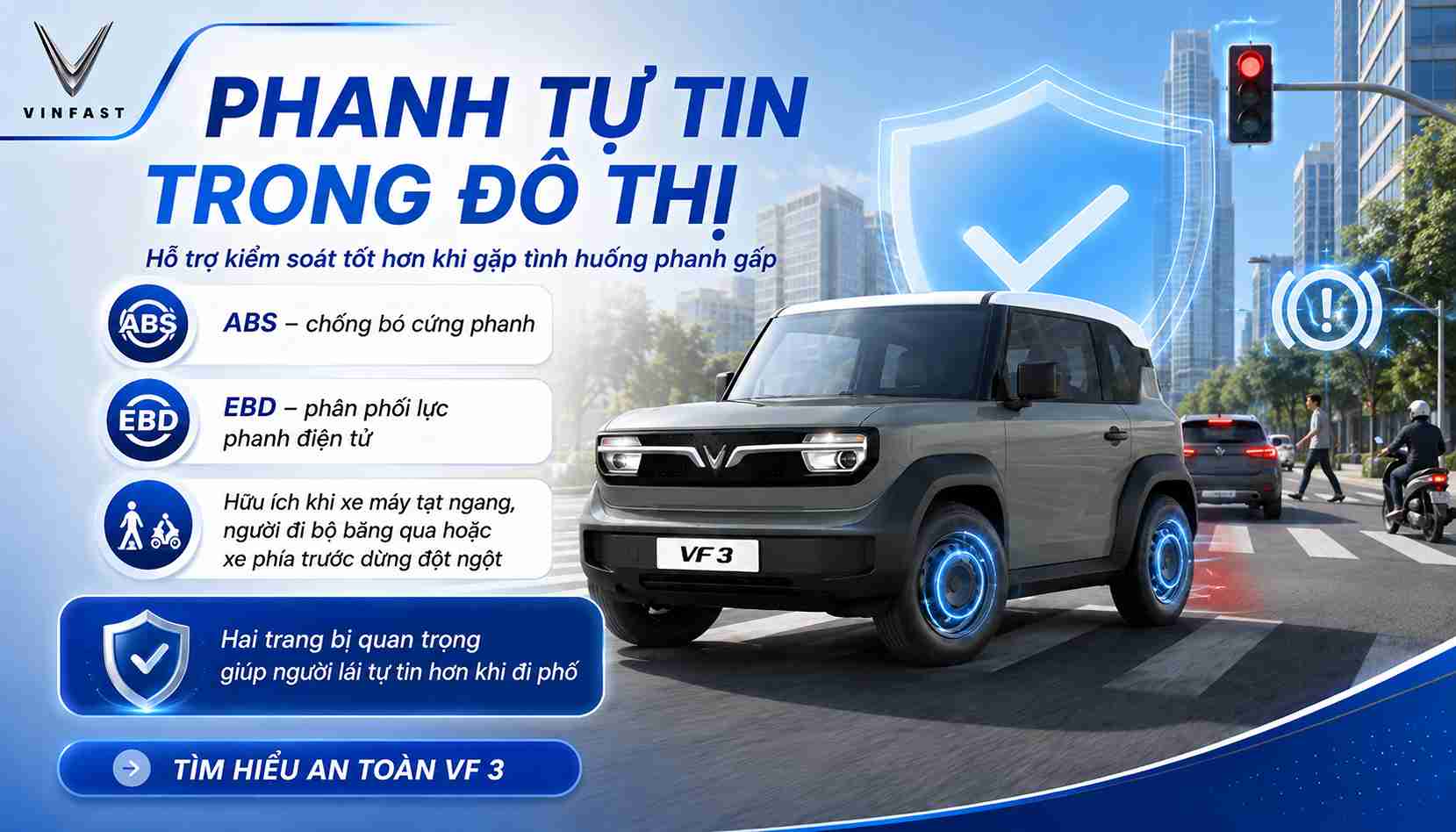 Trang bị an toàn của Vinfast VF 3