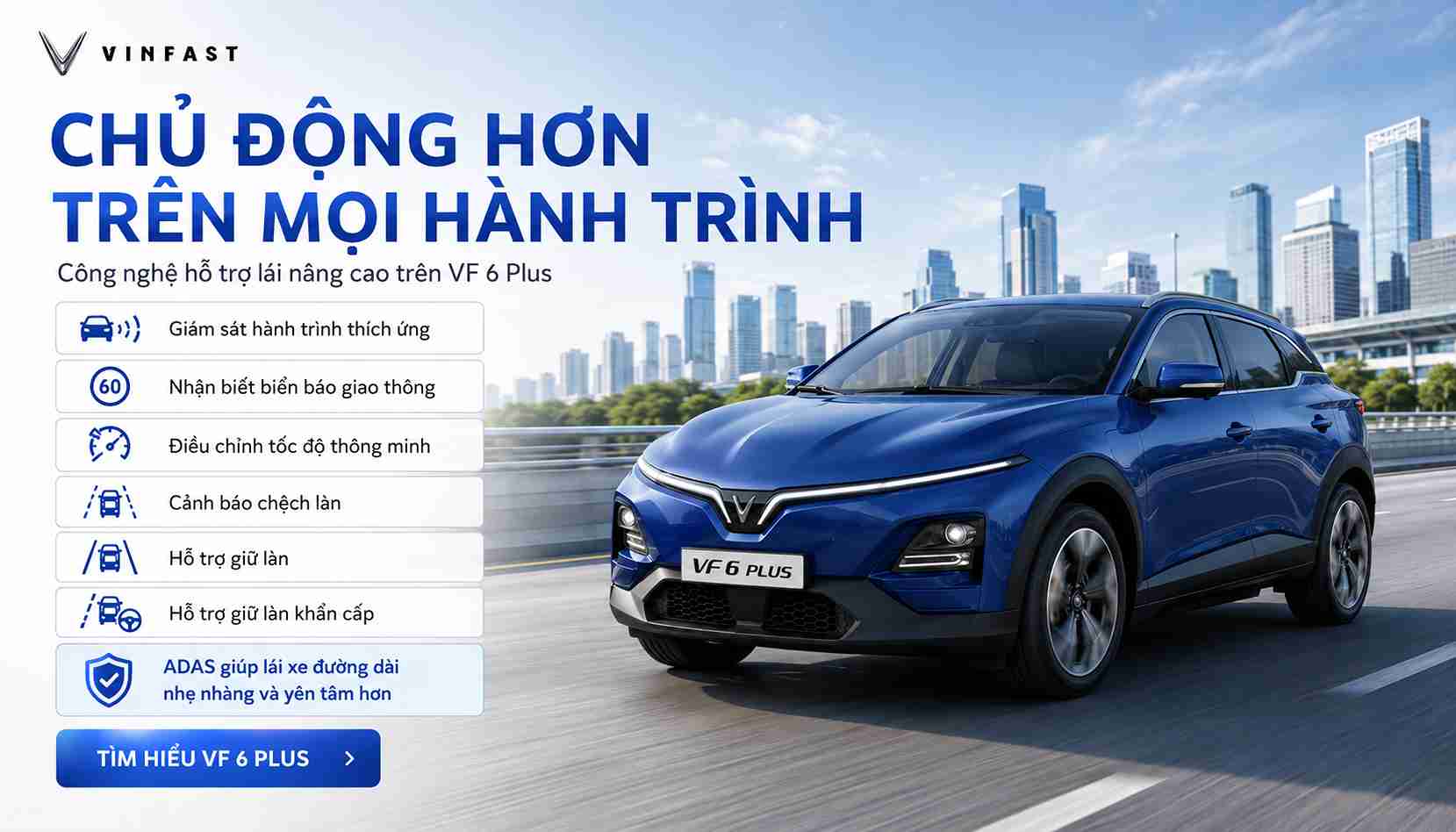 Trang bị an toàn của Vinfast VF 6